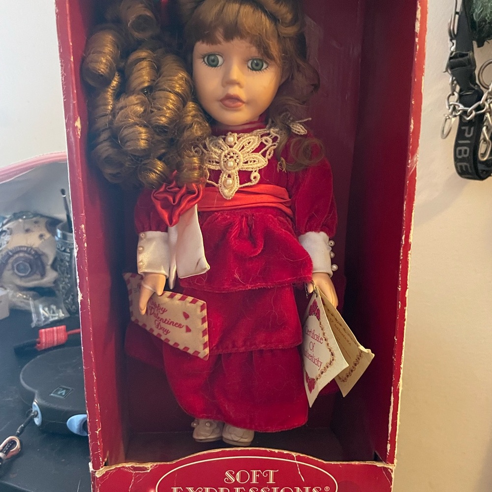 Expressions Red Doll